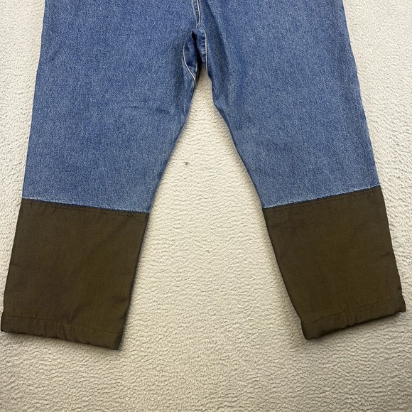 Wrangler Pro Gear Jeans Mens 42x32 Double Panel Hunting Work Denim Pants *40x28* - Picture 7 of 16